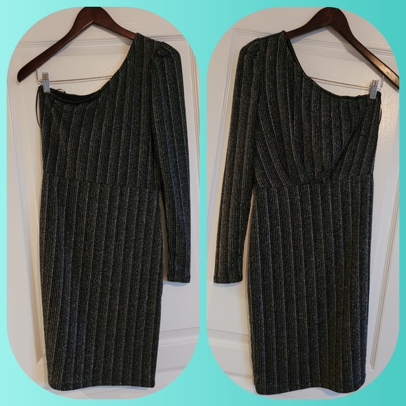 Gorgeous Vero Moda one sleeve party dress - Picture 8 of 9